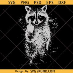 Middle finger Raccoon Png, Funny Sarcasm Raccoon Png