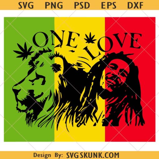 One Love Svg, Bob Marley Svg, Blunt Weed Tray svg file, Cannabis svg, Marijuana SVG