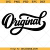 Original SVG PNG, retro original svg png, original clipart