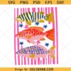 Preppy Fish Png svg, Female Fishing svg, Colorful Maximalist Sublimation svg, Summer Vacation svg, Funny Beach svg, Girls Fish Too svg