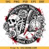 Psychological Thriller Book Club svg, Retro Book design Bookish svg, Halloween Vintage Book Lover svg, Book Lover svg png