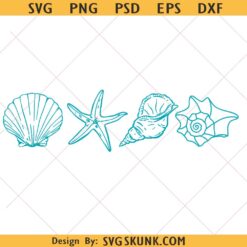 Seashell Shirt Svg png, Beach Lover svg png, Ocean Lover Gift, Summer Vibes Png