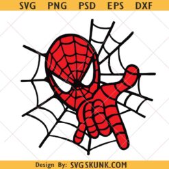 Spiderman Face svg png