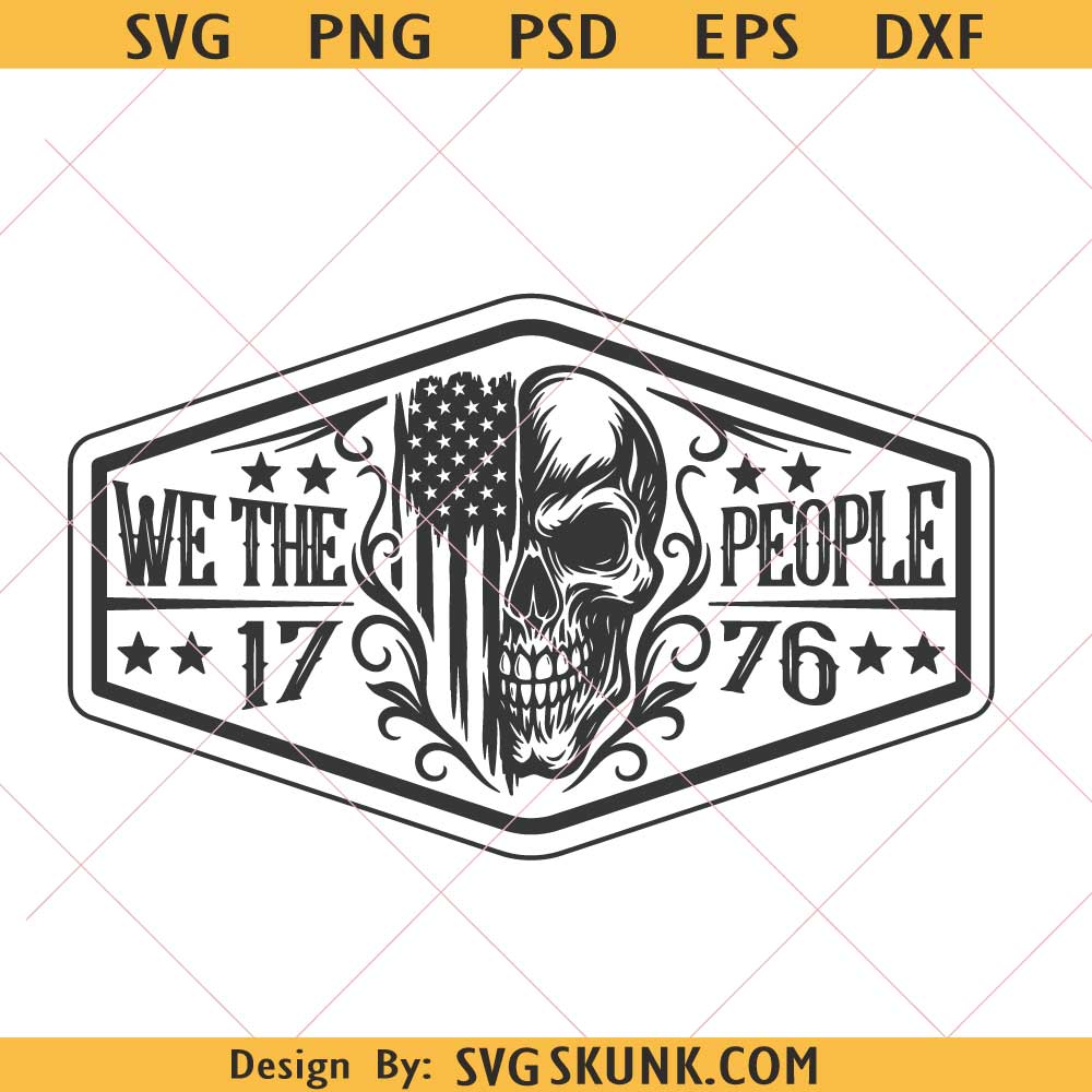We the people hat patch SVG PNG We the people hat patch SVG PNG, 1776 svg, Laser Engraving File Leather Hat Patch Design