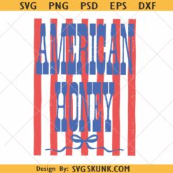 Western Striped American Honey PNG, 4th of July American honey png