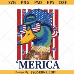 4th of July Mallard Duck Boy PNG, ‘Merica Duck svg png, patriotic duck 4th of July svg png