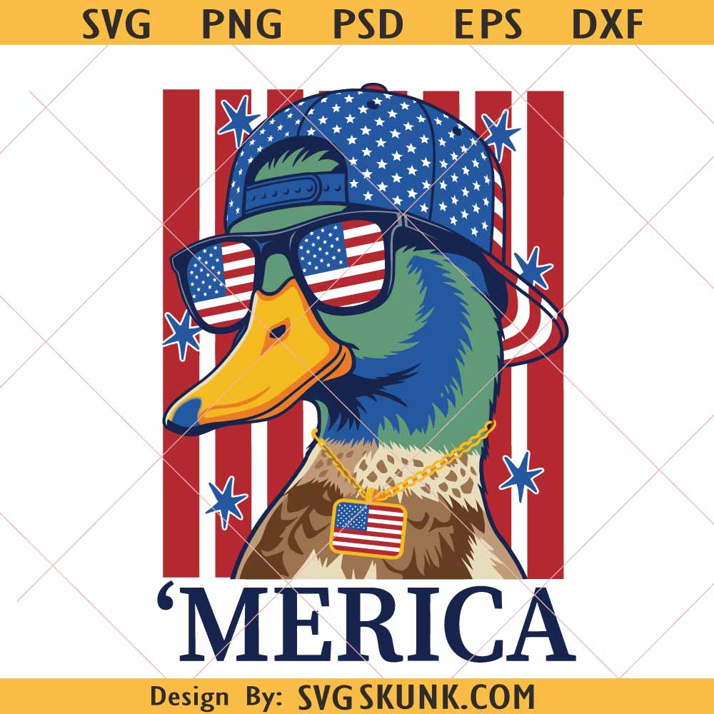 4th of July Mallard Duck Boy PNG 4th of July Mallard Duck Boy PNG, ‘Merica Duck svg png, patriotic duck 4th of July svg png