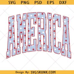 America word distressed PNG America PNG, 4th of July PNG