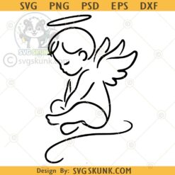 Baby loss memorial png svg, baby angel wings svg png, baby loss svg png