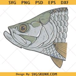 Fish Head Fishing svg, Bass Fish Close Up svg, Outdoor Fishing svg, Fisherman svg