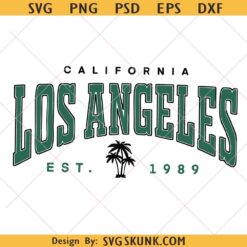 Los Angeles Svg, Los Angeles Silhouette, Los Angeles City Svg, LA Svg, City of Angels Svg