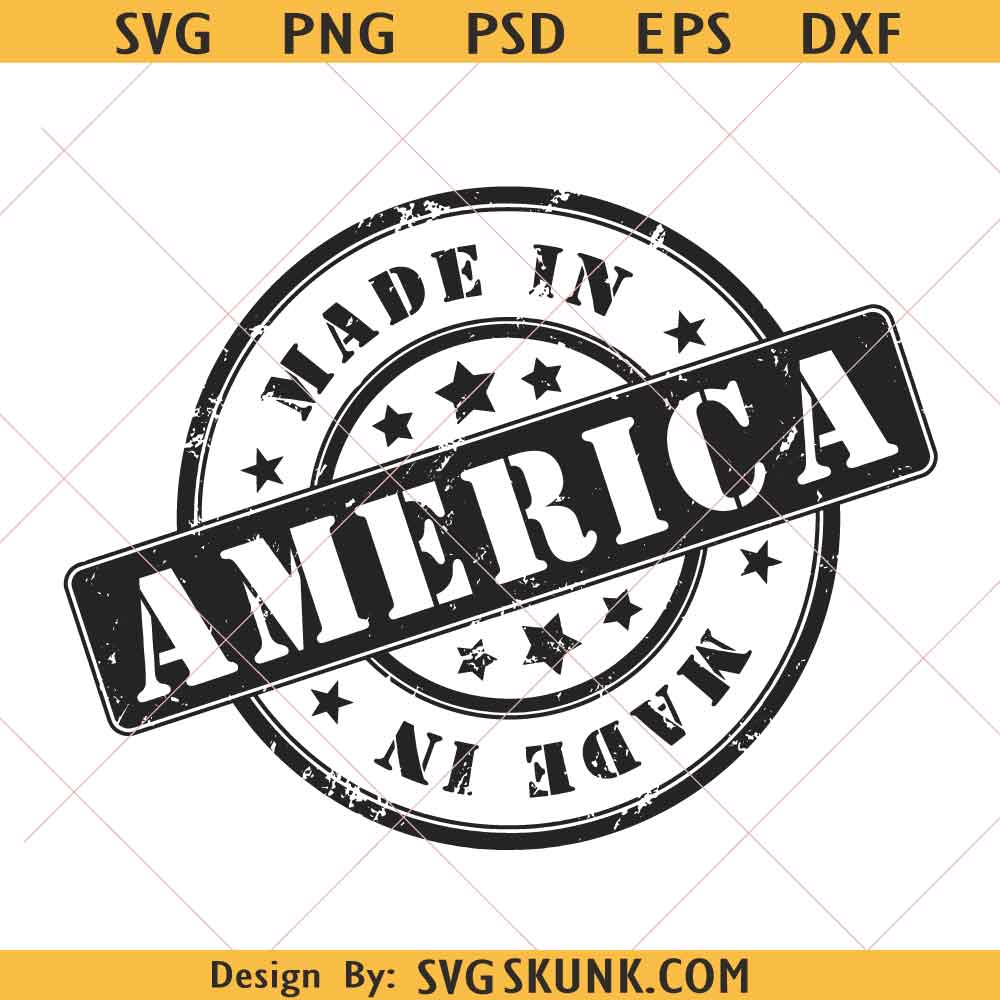 Made in America distressed stamp svg png Made in America distressed stamp svg png