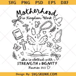 Mother Hood svg, Trendy Mama svg, Mom Life svg, Digital Graphic Mom svg, Motherhood svg