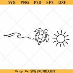 Ocean Turtle Sun svg png, Summer Beach Png, Summer Shirt, Summer Vibes Png