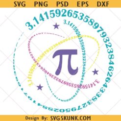 Pi Day SVG, Happy Pi Day SVG, Math Teacher Svg, Elementary School Teacher Svg, Pi Svg