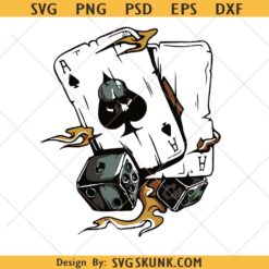 Royal Flush Svg, Poker Cards Svg, Playing Cards, Aces Svg