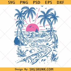 Salty Summer Png, Summer Vibes Png, Beach Png, Tropical Png, Beach Life Png