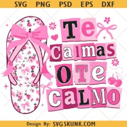 Y2K Spanish Funny Mother’s Day SVG, Spanish Mom svg, La Chancla SVG, Mama Madre SVG