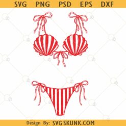 Summer Bikini svg png, salty summer svg, beach bikini svg png