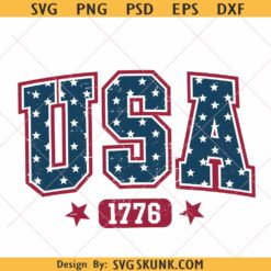 USA 1776 svg png, Retro USA Est 1776 Svg Png, 4th of July Png, Patriotic Png