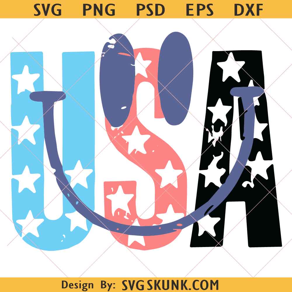USA Smile svg USA Smile svg Patriotic Coquette svg, American svg, USA SVG, Coquette Png svg, Red White Blue svg