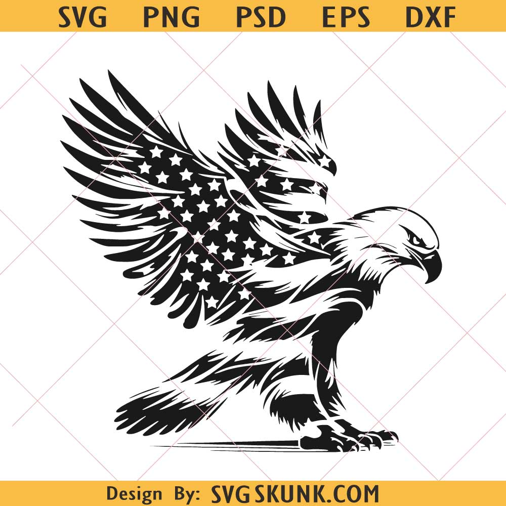 Bald Eagle with US flag svg png Bald Eagle with US flag svg png, America Eagle flag svg png