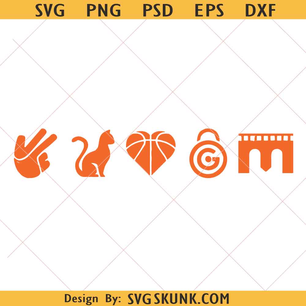 Digital New York Knicks Basketball SVG Digital New York Knicks Basketball SVG, Three Finger Bodega Cat, Heart, Lock, Castle SVG PNG