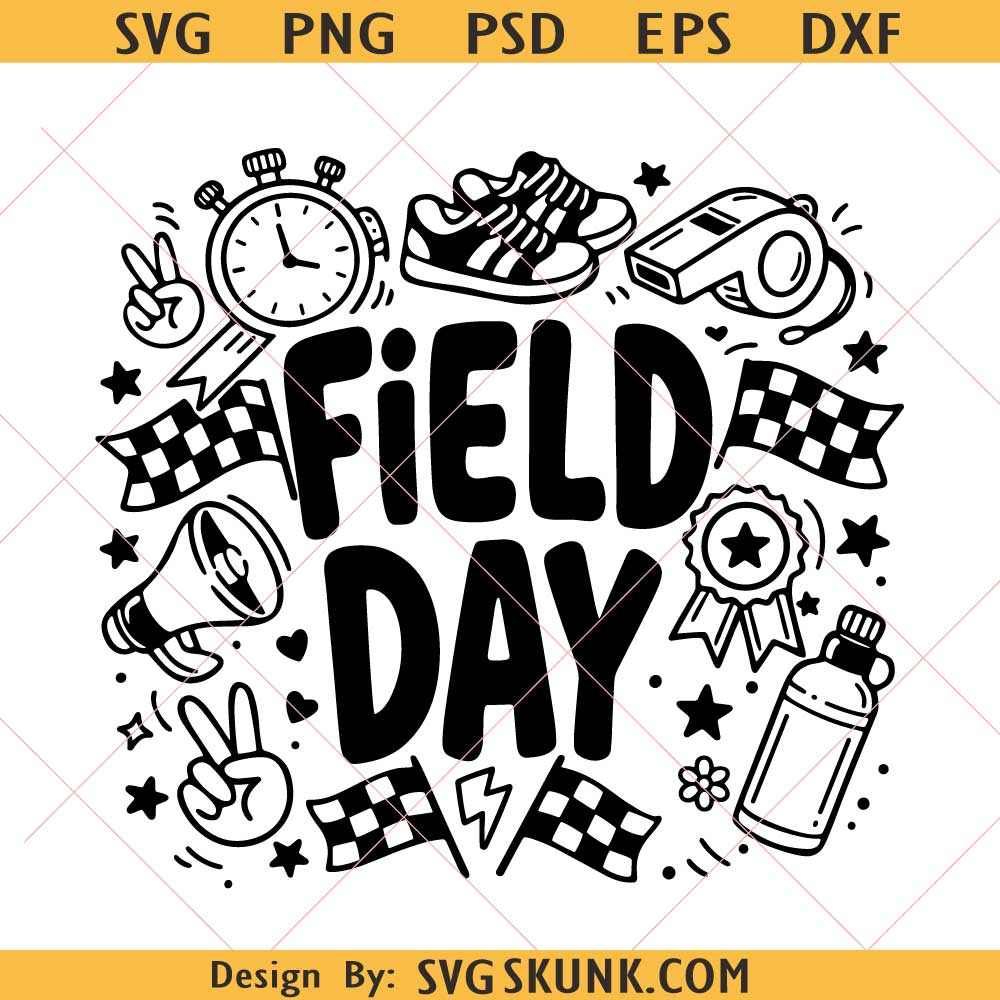 Field Day School Game Day svg png Field Day School Game Day svg png, Field Day Vibes Svg | Field Day Svg | School Game Day Svg