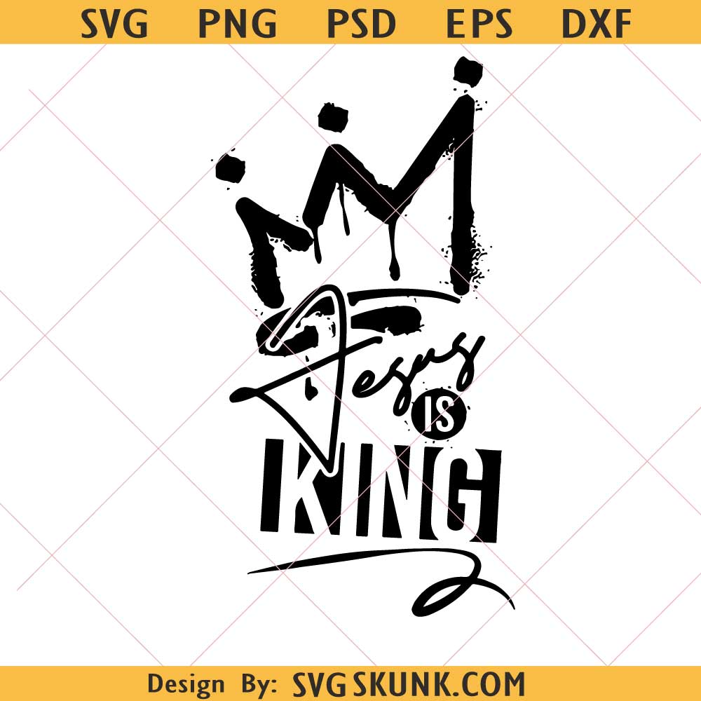 Jesus is King png svg Jesus is King png svg, Jesus Crown svg png, Christian faith svg png