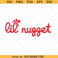 Lil nuggets baby SVG, Toddler shirt SVG, Chick Fil A svg, onesie svg