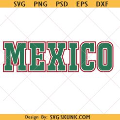 Mexico Soccer Svg Png, Mexico Football Team Svg, Mexico Soccer Svg