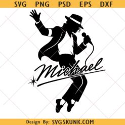 Michael singer SVG PNG, Michael Jackson svg png, Music Legend svg