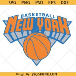 New York basketball png svg, NY basketball svg