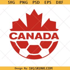 World Cup Canada PNG SVG, Canada Soccer Football SVG, CANADA SOCCER