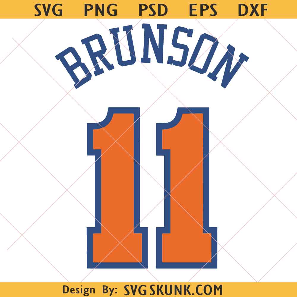 brunson jersey svg brunson jersey svg, brunson 11 svg, New York basketball svg