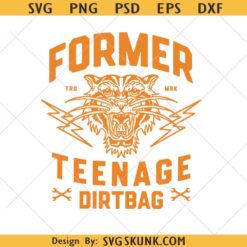 Former Teenage Dirtbag png, Tiger and Lightning Bolt PNG