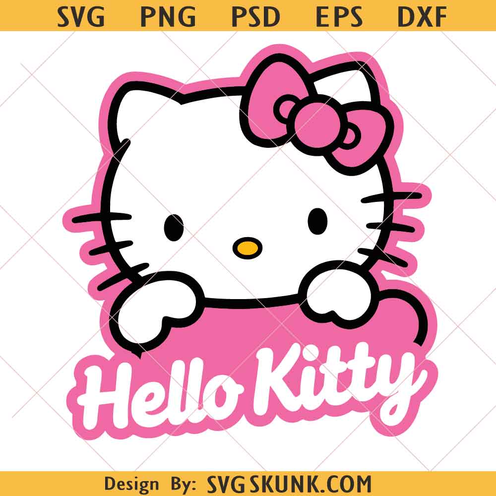 Hello Kitty svg png Hello Kitty svg png, Kawaii Cat Clipart PNG SVG