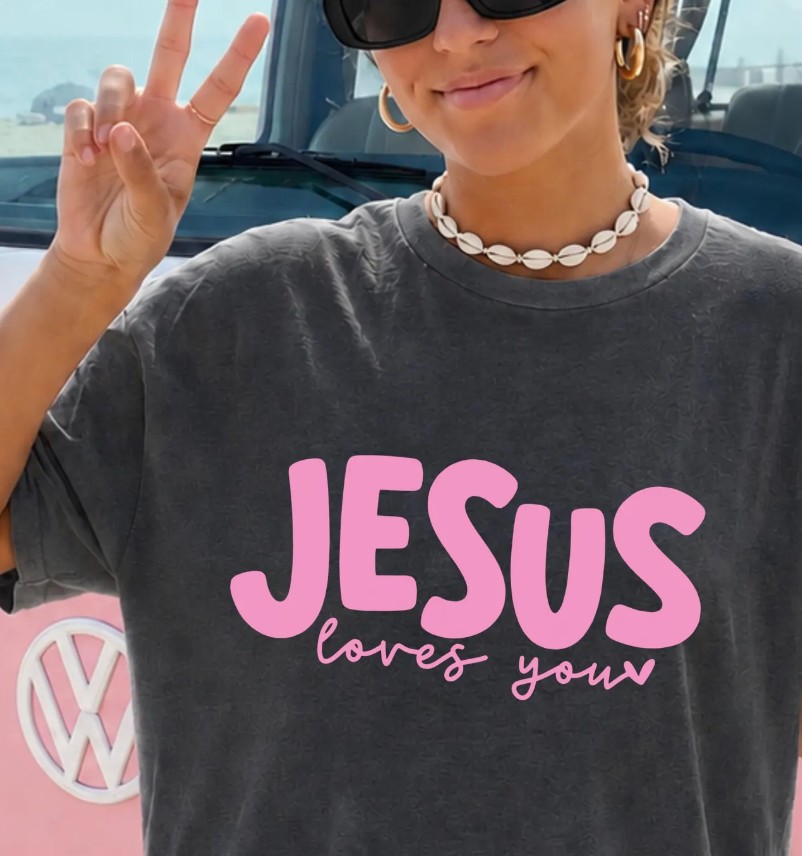 Jesus Loves You Svg Png, Inspirational Christian Shirt Design
