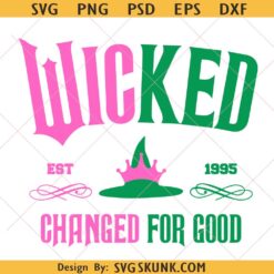 Wicked SVG PNG, Wicked broom and wand SVG