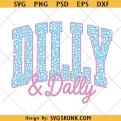 Dilly dally PNG, colorful stripe png, preppy girly png design, spring summer png