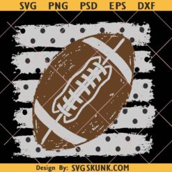 Football Polka Dot Stripe White PNG, Gameday shirt png, Trendy Coquette Design