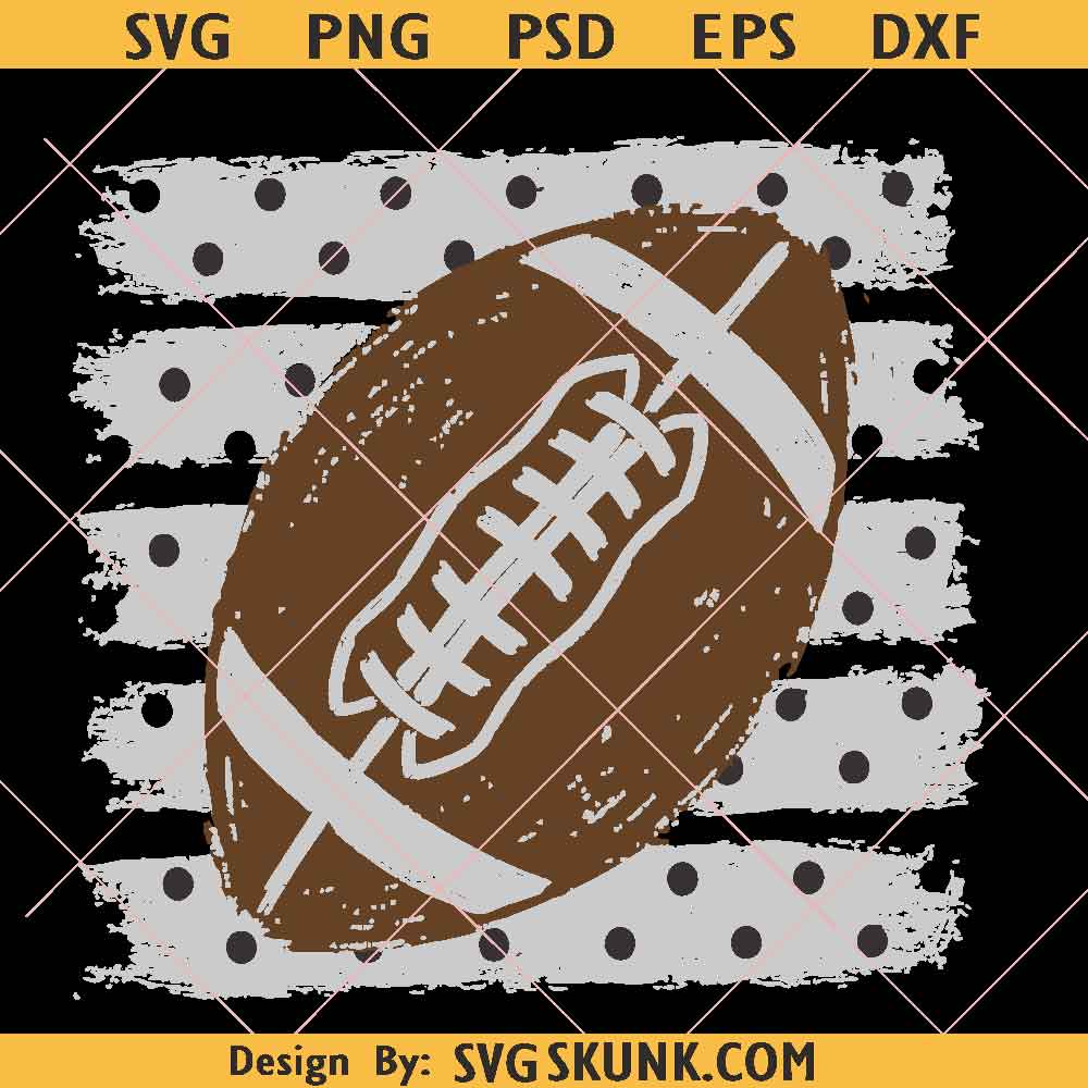Football Polka Dot Stripe White PNG, Gameday shirt png, Trendy Coquette Design