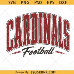 Cardinals football svg, Cardinals mascot svg, Cardinal SVG, Cardinals team svg