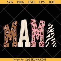Edgy Mama PNG, Y2K Mothers Day png, Western Mama png, Leopard Mom sublimation png