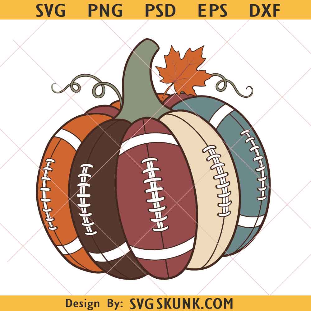 Football Fall Pumpkin Png