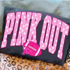 Football Pink Out svg png