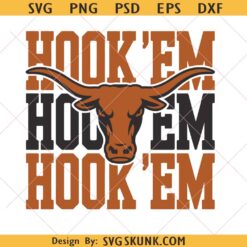Hook'em Longhorn svg png, Texas Cowboys svg, Texas football svg png, Hook'em Cowboys svg