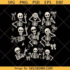 Retro Halloween Funny Skeleton Bow Png, Halloween Skeleton Png, Spooky Halloween Png