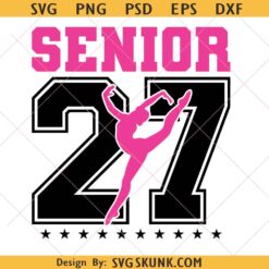 Senior dance mom 2027 svg png
