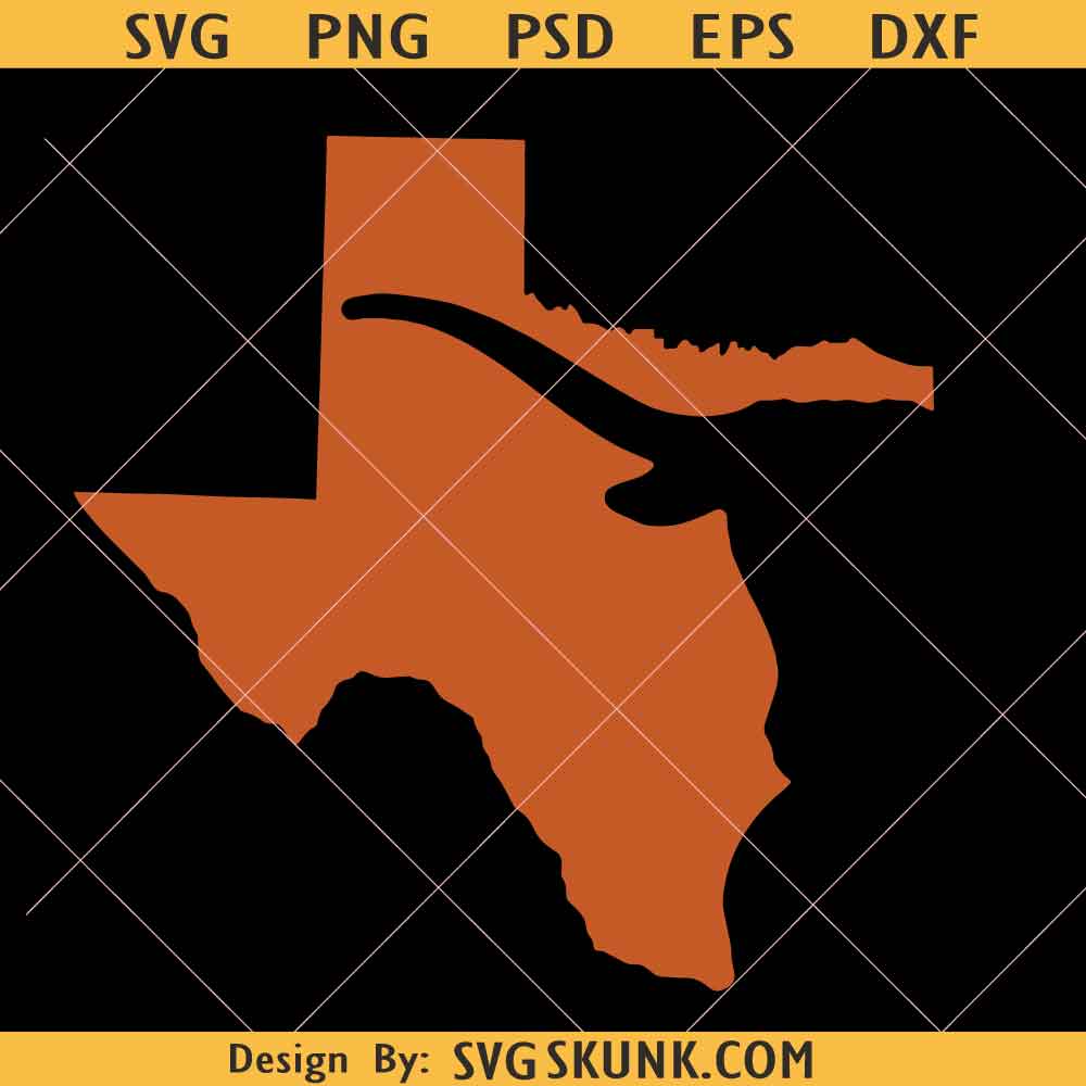 Texas Longhorns svg png, Texas Pride Sublimation Art, Texas State PNG, Texas Map png